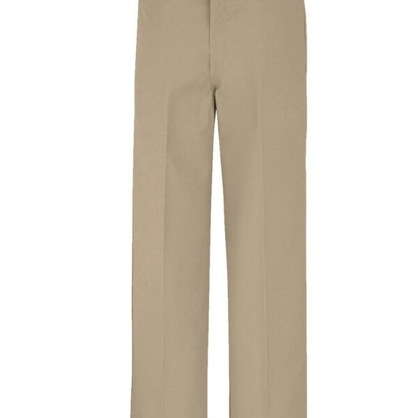 Men's Odd Sizes Industrial Flat Front Comfort Waist Pants Thumbnail
