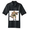 Heavyweight Cotton Pique Polo with Pocket Thumbnail