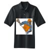 Heavyweight Cotton Pique Polo with Pocket Thumbnail