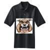Heavyweight Cotton Pique Polo with Pocket Thumbnail