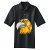 Heavyweight Cotton Pique Polo with Pocket Thumbnail