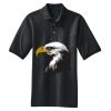 Heavyweight Cotton Pique Polo with Pocket Thumbnail