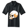 Heavyweight Cotton Pique Polo with Pocket Thumbnail