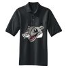Heavyweight Cotton Pique Polo with Pocket Thumbnail