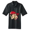 Heavyweight Cotton Pique Polo with Pocket Thumbnail