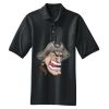 Heavyweight Cotton Pique Polo with Pocket Thumbnail