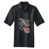 Heavyweight Cotton Pique Polo with Pocket Thumbnail