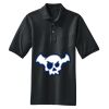 Heavyweight Cotton Pique Polo with Pocket Thumbnail
