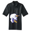 Heavyweight Cotton Pique Polo with Pocket Thumbnail