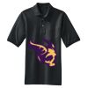 Heavyweight Cotton Pique Polo with Pocket Thumbnail