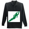 Long Sleeve Silk Touch Polo with Pocket Thumbnail