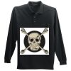 Long Sleeve Silk Touch Polo with Pocket Thumbnail