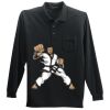 Long Sleeve Silk Touch Polo with Pocket Thumbnail