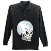 Long Sleeve Silk Touch Polo with Pocket Thumbnail