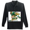 Long Sleeve Silk Touch Polo with Pocket Thumbnail