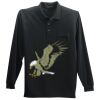 Long Sleeve Silk Touch Polo with Pocket Thumbnail