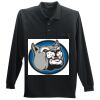Long Sleeve Silk Touch Polo with Pocket Thumbnail