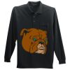 Long Sleeve Silk Touch Polo with Pocket Thumbnail
