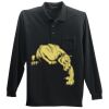 Long Sleeve Silk Touch Polo with Pocket Thumbnail