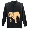 Long Sleeve Silk Touch Polo with Pocket Thumbnail