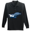 Long Sleeve Silk Touch Polo with Pocket Thumbnail