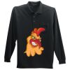 Long Sleeve Silk Touch Polo with Pocket Thumbnail