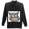 Long Sleeve Silk Touch Polo with Pocket Thumbnail