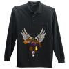 Long Sleeve Silk Touch Polo with Pocket Thumbnail