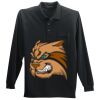 Long Sleeve Silk Touch Polo with Pocket Thumbnail