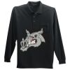 Long Sleeve Silk Touch Polo with Pocket Thumbnail