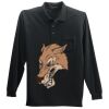 Long Sleeve Silk Touch Polo with Pocket Thumbnail