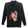 Long Sleeve Silk Touch Polo with Pocket Thumbnail