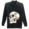 Long Sleeve Silk Touch Polo with Pocket Thumbnail