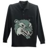 Long Sleeve Silk Touch Polo with Pocket Thumbnail