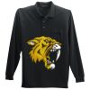 Long Sleeve Silk Touch Polo with Pocket Thumbnail