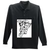 Long Sleeve Silk Touch Polo with Pocket Thumbnail