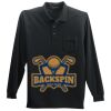 Long Sleeve Silk Touch Polo with Pocket Thumbnail