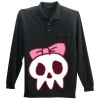 Long Sleeve Silk Touch Polo with Pocket Thumbnail