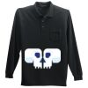 Long Sleeve Silk Touch Polo with Pocket Thumbnail