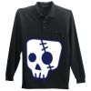 Long Sleeve Silk Touch Polo with Pocket Thumbnail