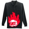 Long Sleeve Silk Touch Polo with Pocket Thumbnail