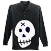 Long Sleeve Silk Touch Polo with Pocket Thumbnail
