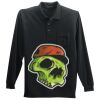 Long Sleeve Silk Touch Polo with Pocket Thumbnail