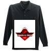 Long Sleeve Silk Touch Polo with Pocket Thumbnail