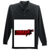 Long Sleeve Silk Touch Polo with Pocket Thumbnail