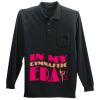 Long Sleeve Silk Touch Polo with Pocket Thumbnail
