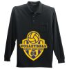 Long Sleeve Silk Touch Polo with Pocket Thumbnail