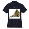 Women's Heavyweight Cotton Pique Polo Thumbnail
