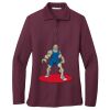 Women's Silk Touch Long Sleeve Polo Thumbnail