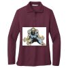 Women's Silk Touch Long Sleeve Polo Thumbnail